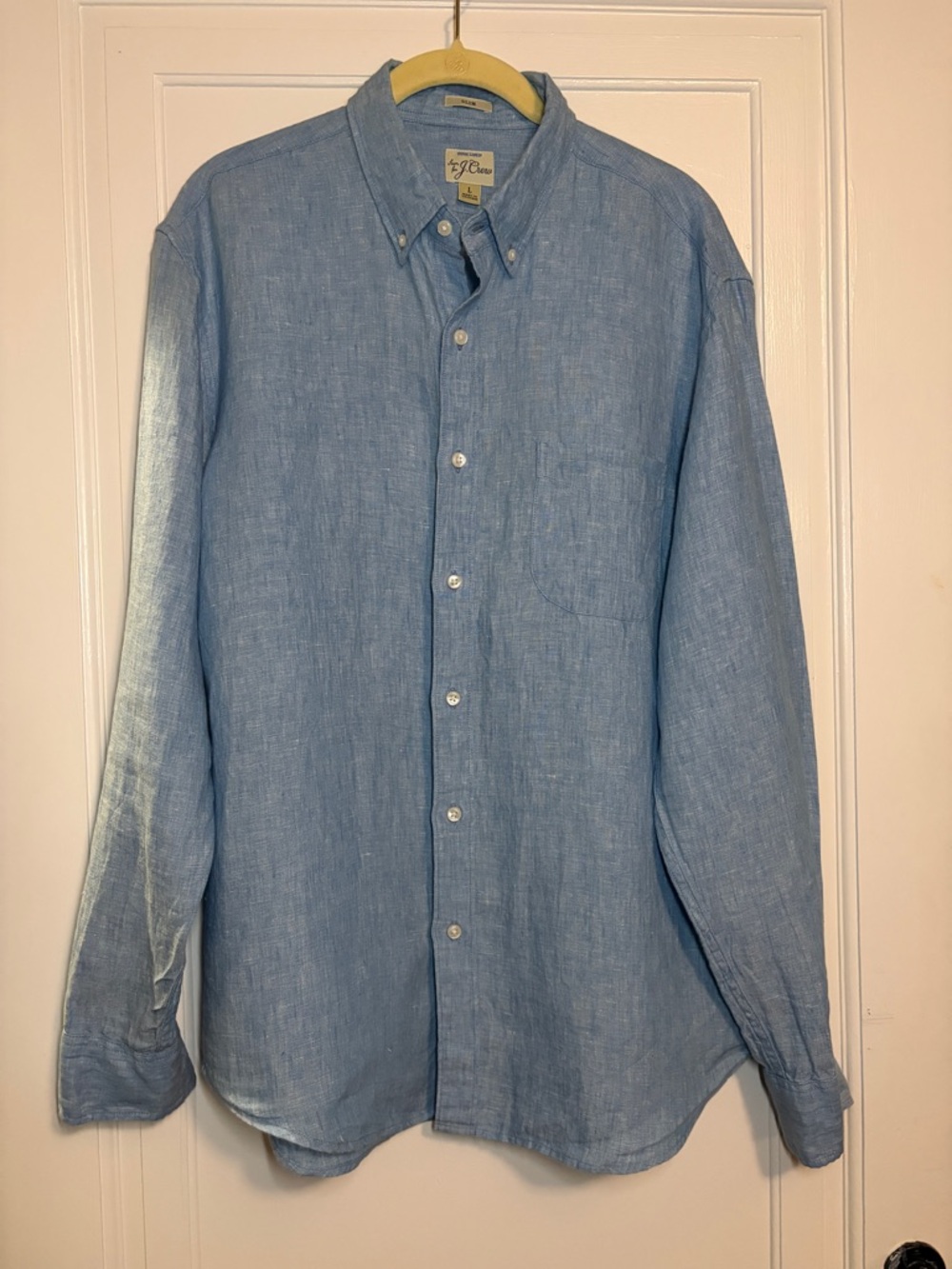 J. Crew Slim-fit Baird McNutt Irish linen shirt